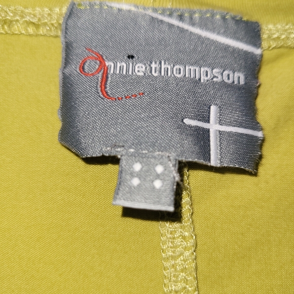 Thompson Yellow Asymmetrical Tank Top Whimsi Minimalistic - Picture 3 of 6
